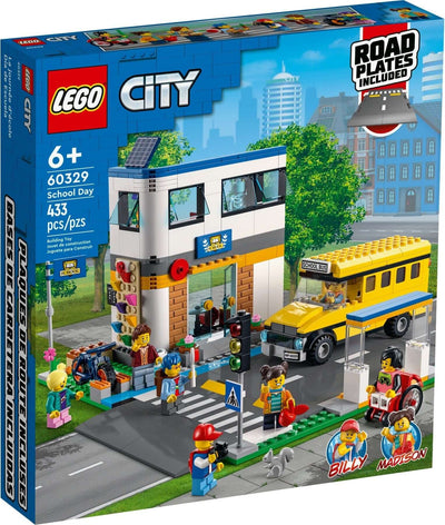 LEGO City 60329 School Day front box art