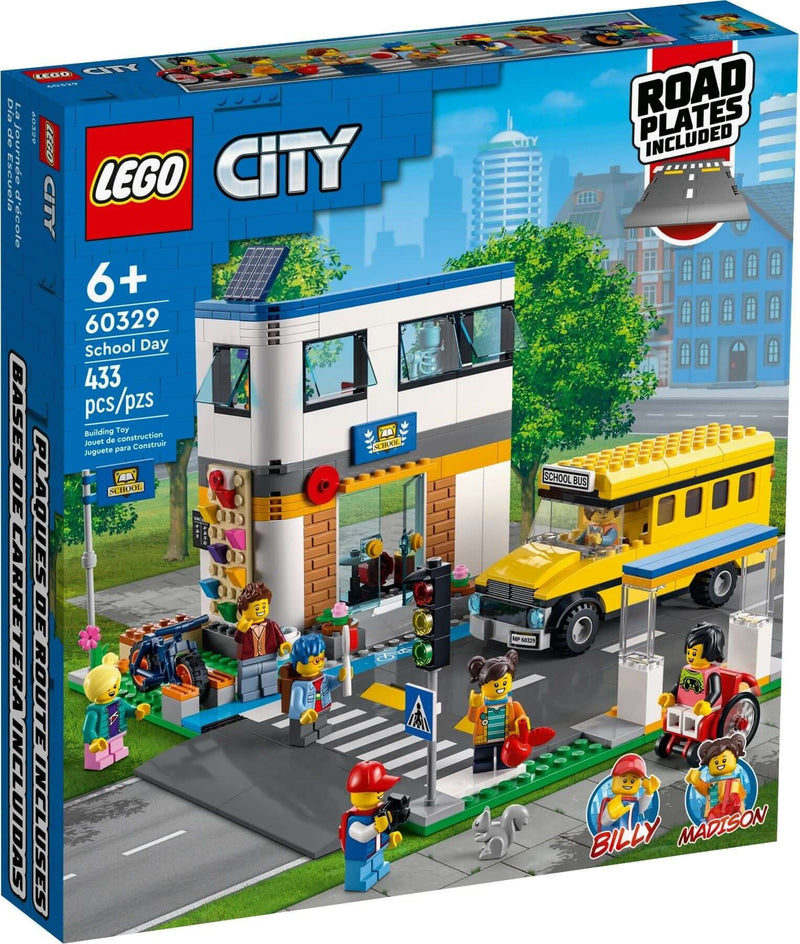 LEGO City 60329 School Day front box art
