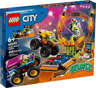 LEGO City 60295 Stunt Show Arena front box art