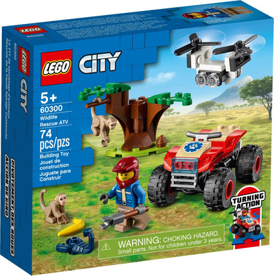 LEGO City 60300 Wildlife Rescue ATV front box art