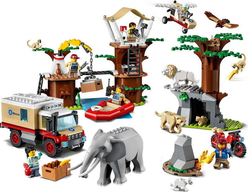 LEGO City 60307 Wildlife Rescue Camp
