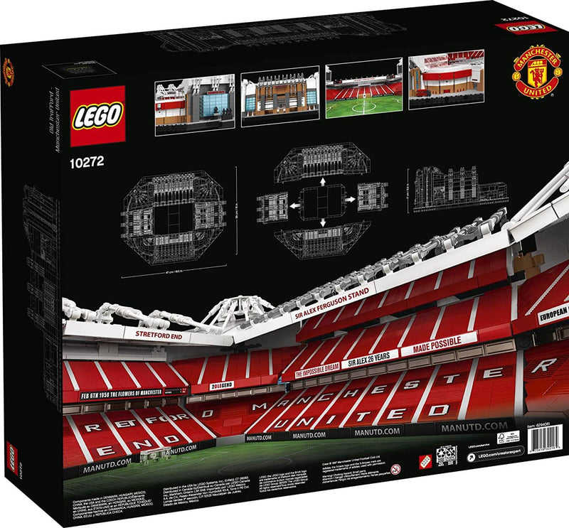 LEGO Creator 10272 Old Trafford - Manchester United back box art