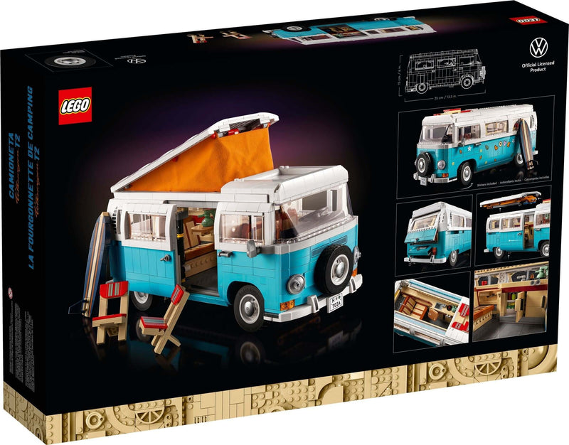 LEGO Creator 10279 Volkswagen T2 Camper Van back box art