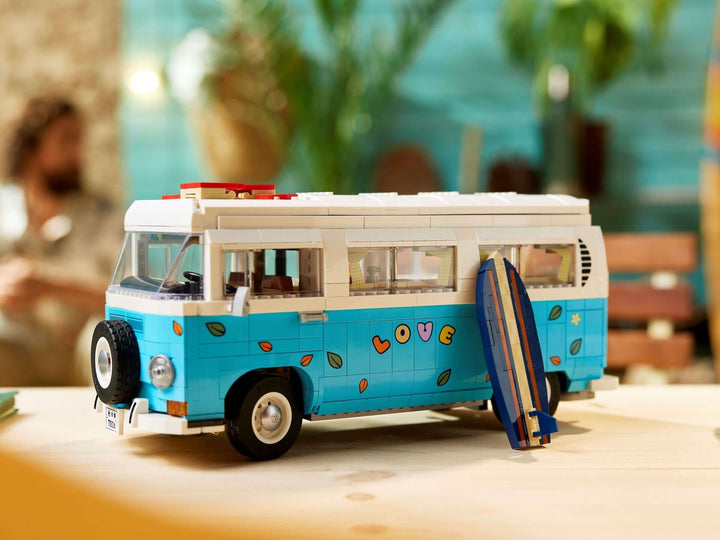 Volkswagen Camper Lego Blue Volkswagen Lego Technic Vw Lego Bus