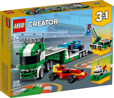 LEGO Creator 31113 Race Car Transporter front box art