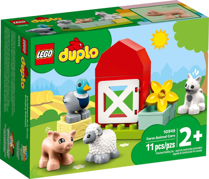 LEGO DUPLO 10949 Farm Animal Care front box art