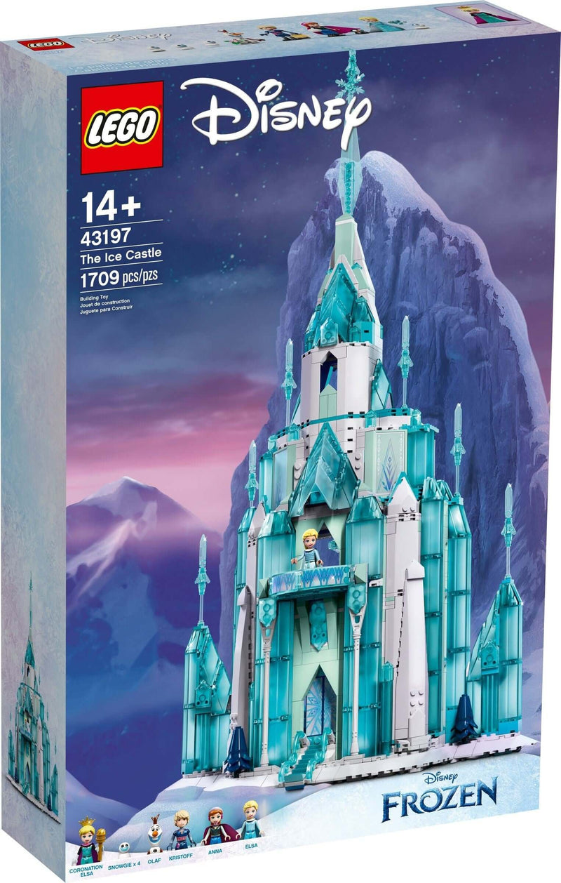 LEGO Disney 43197 The Ice Castle front box art