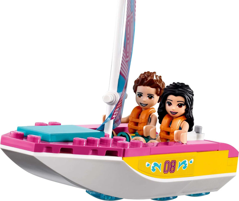 LEGO Friends 41681 Forest Camper Van and Sailboat