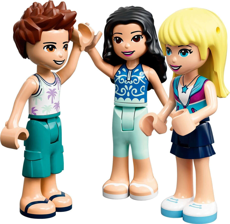 LEGO Friends 41681 Forest Camper Van and Sailboat minidolls