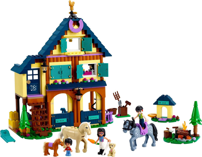 LEGO Friends 41683 Forest Horseback Riding Centre set