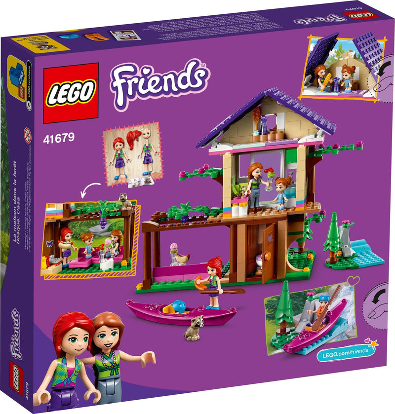 LEGO Friends 41679 Forest House back box art