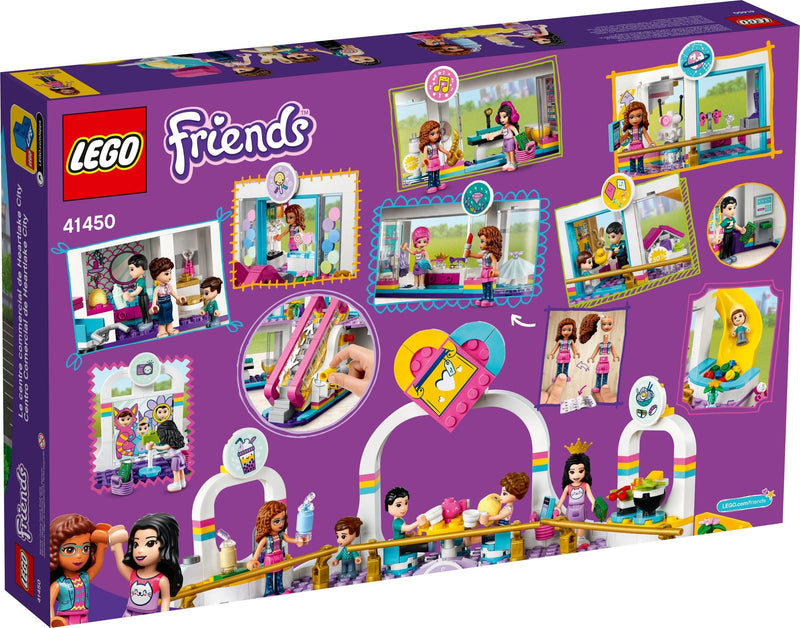 LEGO Friends 41450 Heartlake City Shopping Mall back box art