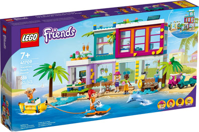 LEGO Friends 41709 Vacation Beach House front box art