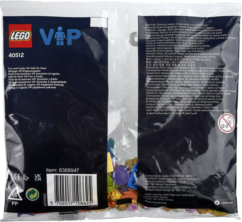 LEGO 40512 Fun and Funky VIP Add On Pack polybag