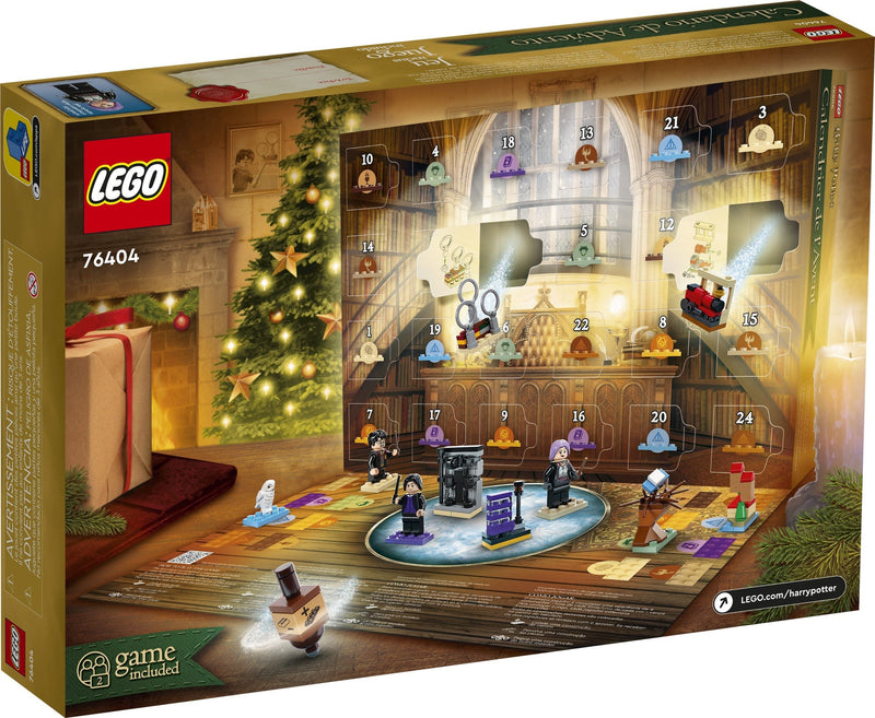 LEGO Harry Potter 76404 Harry Potter Advent Calendar (2022) back box art