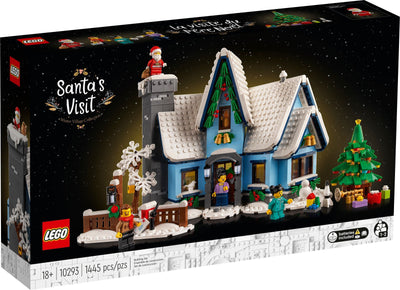 LEGO ICONS 10293 Santa's Visit front box art