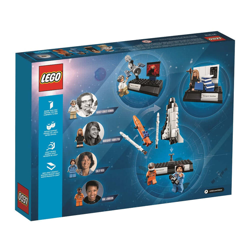 LEGO Ideas 21312 Women of NASA back box art