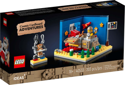 LEGO Ideas 40533 Cosmic Cardboard Adventures front box art