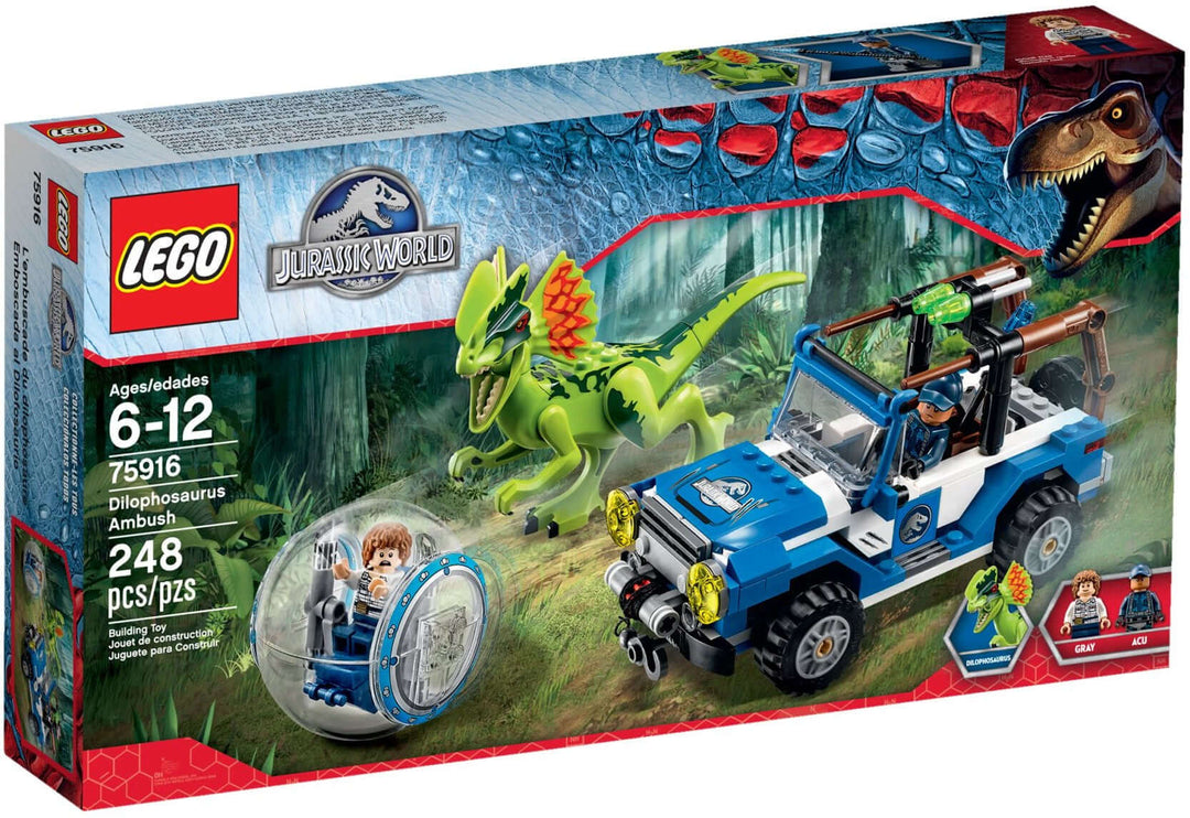 LEGO Jurassic World 75916 Dilophosaurus Ambush Brickollector NZ
