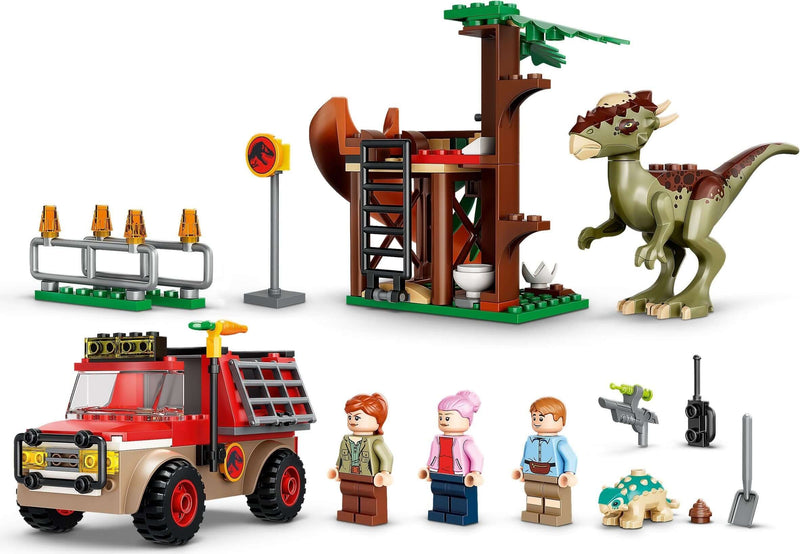 LEGO Jurassic World 76939 Stygimoloch Dinosaur Escape set and minifigures