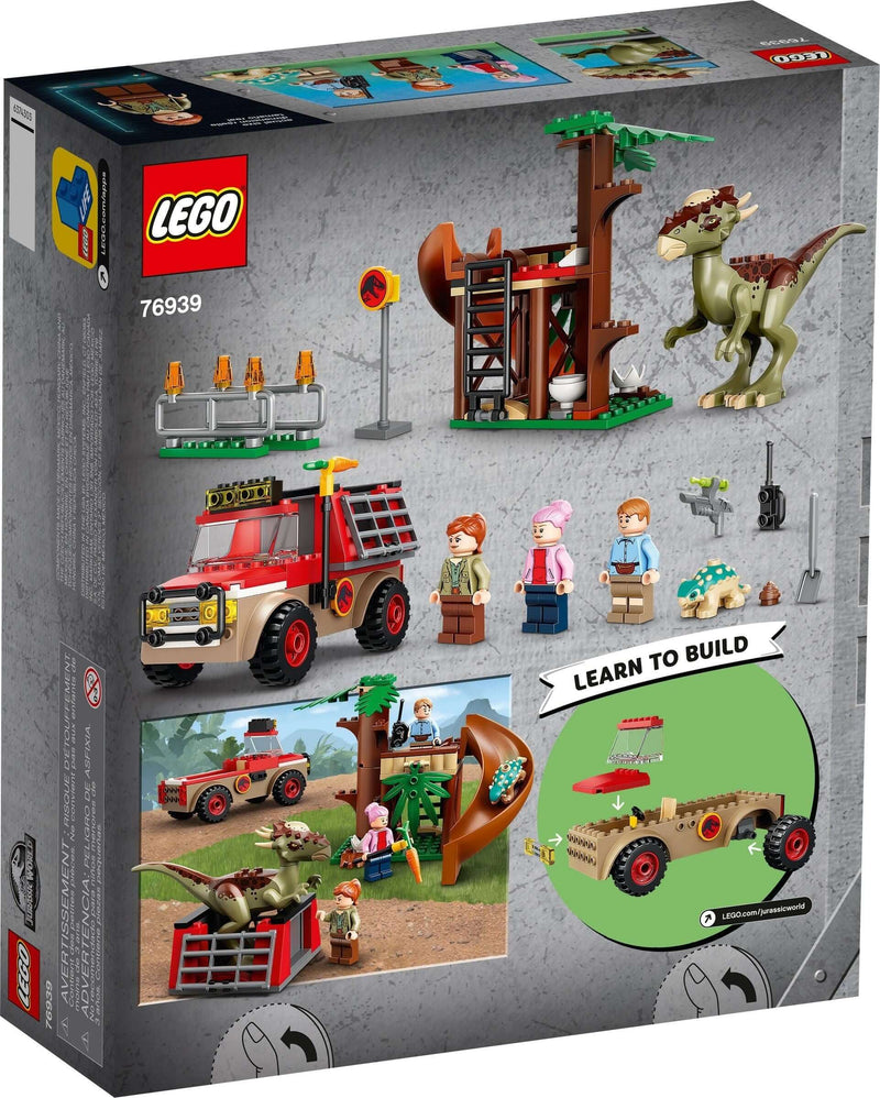 LEGO Jurassic World 76939 Stygimoloch Dinosaur Escape back box art
