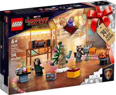 LEGO Marvel 76231 Guardians of the Galaxy Advent Calendar front box art