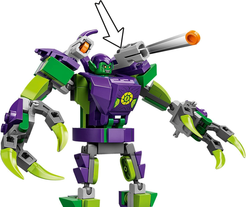 LEGO Marvel 76219 Spider-Man & Green Goblin Mech Battle