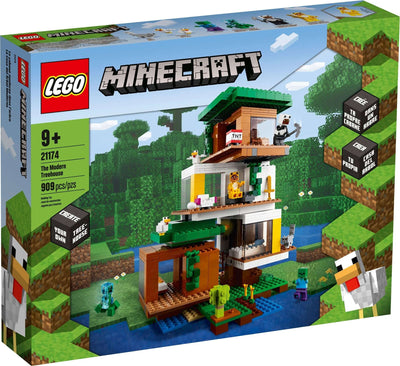 LEGO Minecraft 21174 The Modern Treehouse front box art