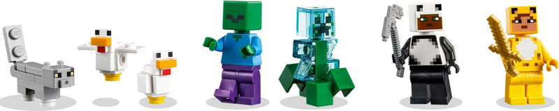 LEGO Minecraft 21174 The Modern Treehouse minifigures