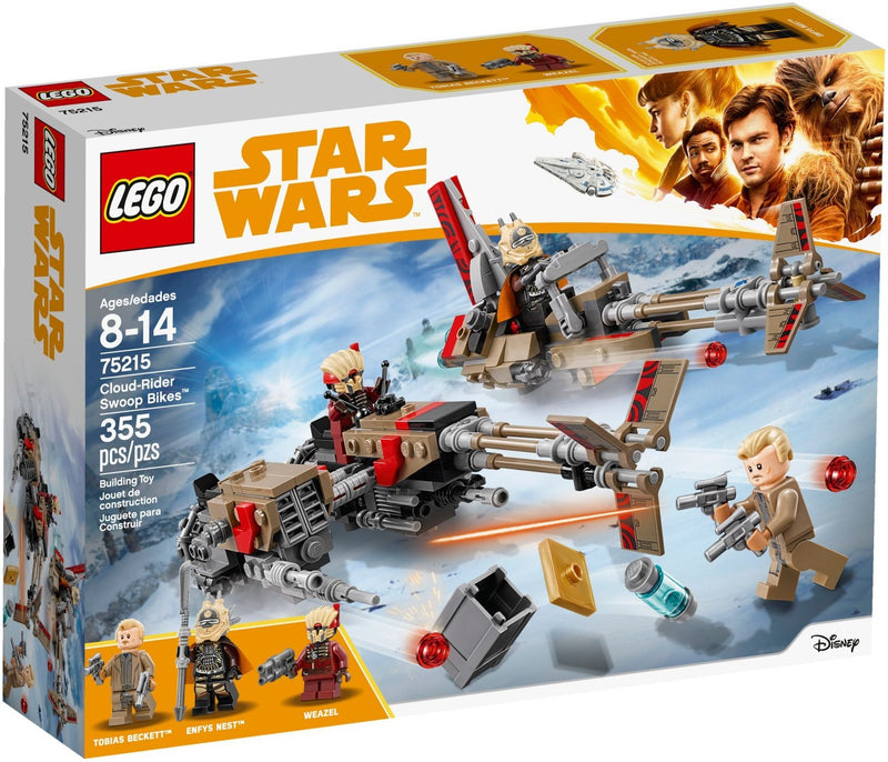 LEGO Star Wars 75215 Cloud-Rider Swoop Bikes front box art