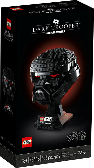 LEGO Star Wars 75343 Dark Trooper Helmet front box art