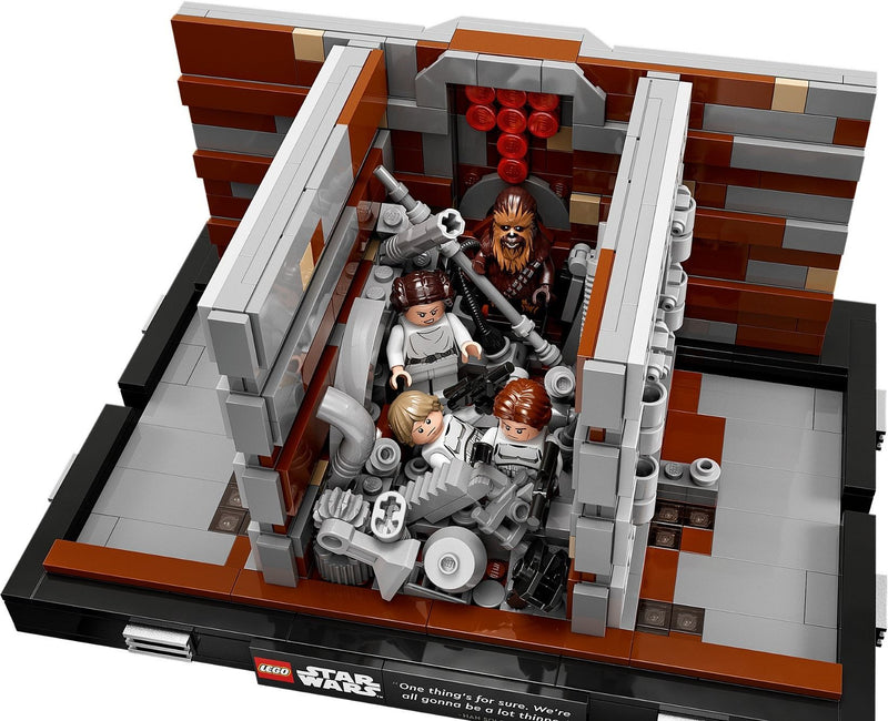 LEGO Star Wars 75339 Death Star Trash Compactor Diorama