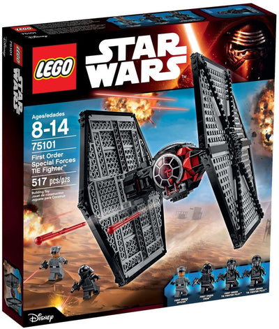 LEGO Star Wars 75101 First Order Special Forces TIE Fighter front box art