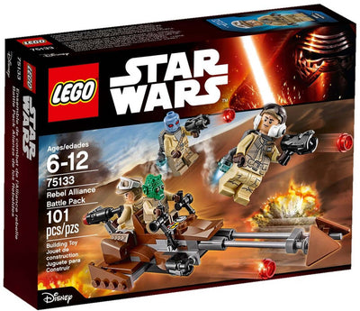 LEGO Star Wars 75133 Rebel Alliance Battle Pack front box art