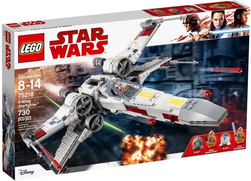 LEGO Star Wars 75218 X-wing Starfighter front box art