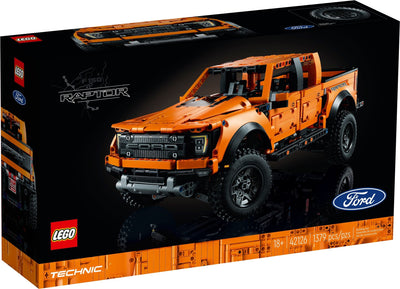 LEGO Technic 42126 Ford F-150 Raptor front box art