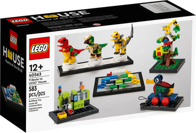 LEGO 40563 Tribute to LEGO House front box art