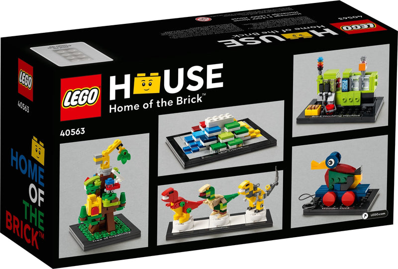 LEGO 40563 Tribute to LEGO House back box art