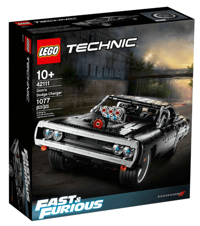 LEGO Technic 42111 Dom's Dodge Charger front box art