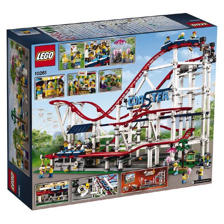 LEGO Creator 10261 Roller Coaster back box