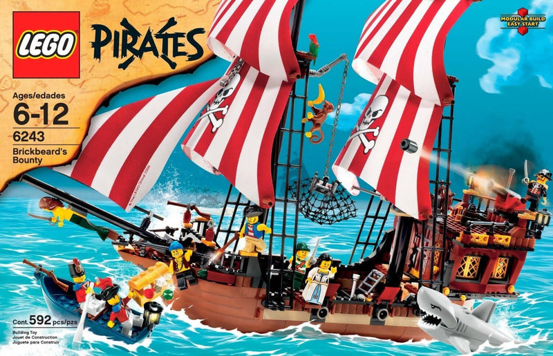 LEGO Pirates 6243 Brickbeard&